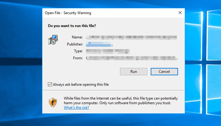 open tib file windows 10